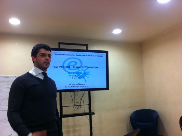 E2 Kick-off meeting in Rome, February 2012